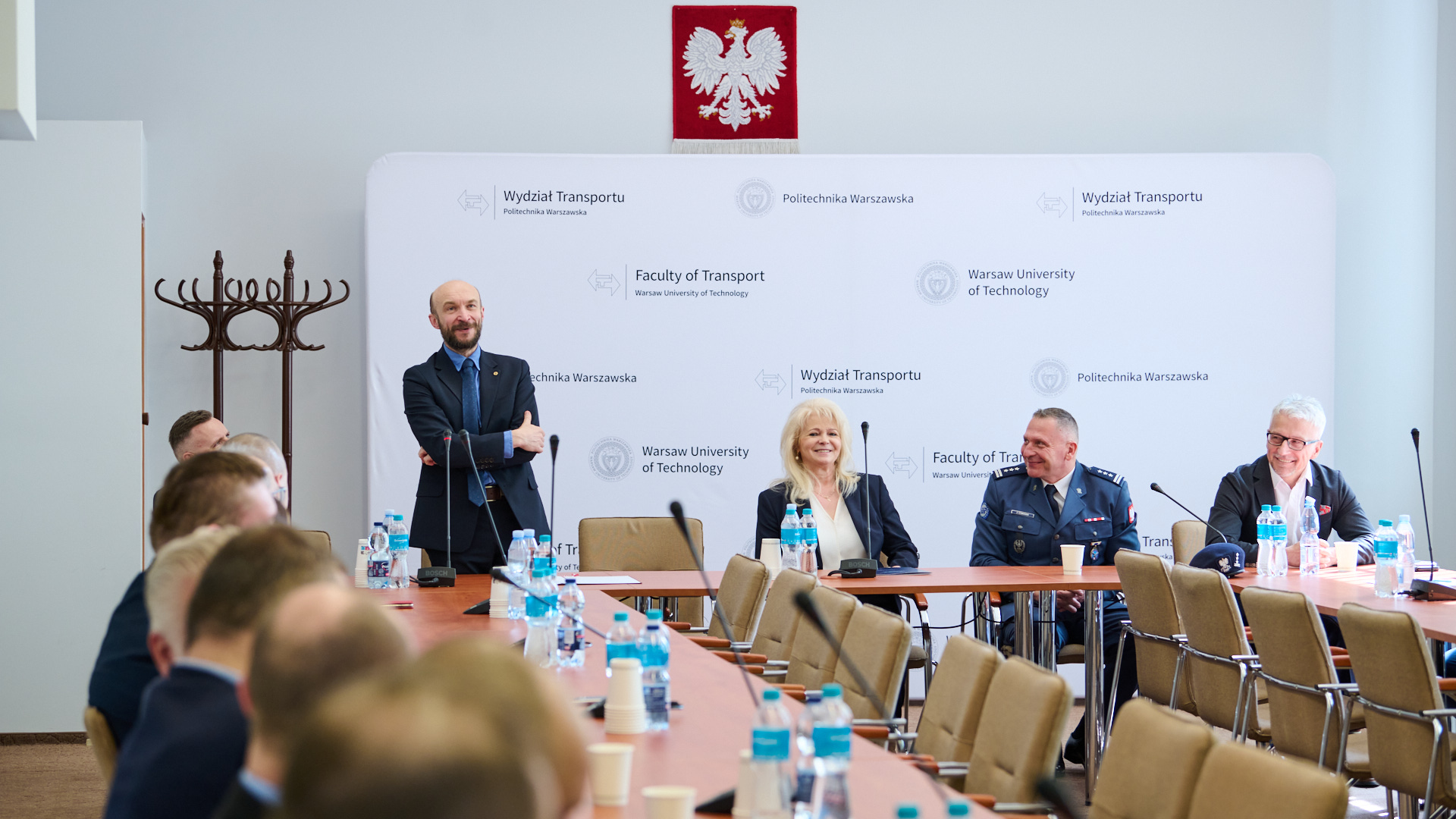 Na zdjęciu: Prof. dr hab. inż. Robert Zalewski, Prorektor ds. Studenckich
