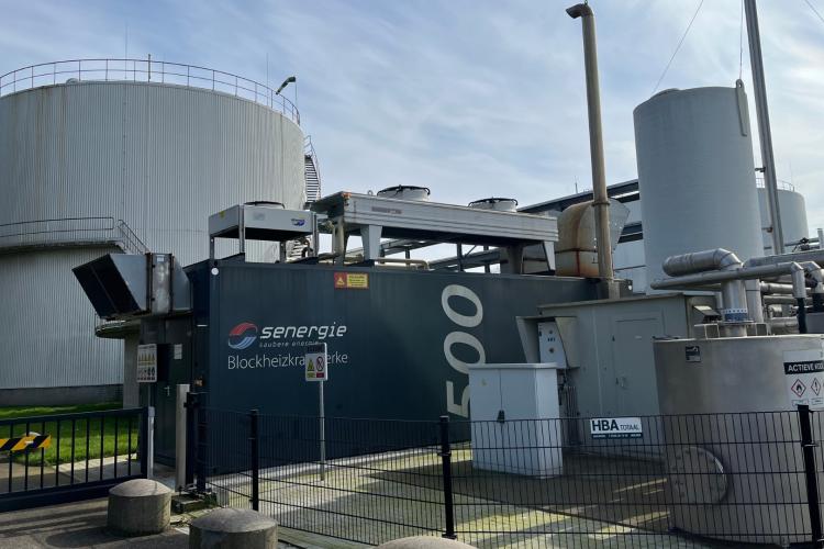 Na zdjęciu: przykładowa biogazownia