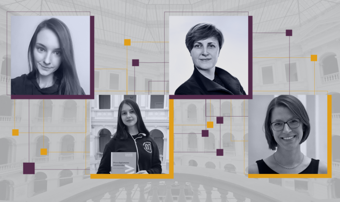 Zdjęcia kobiet związanych z Politechniką Warszawską 