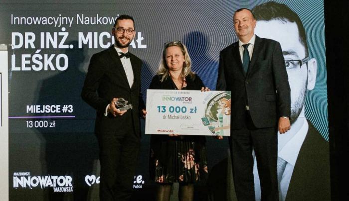 Zdjęcie dr. inż. Michała Leśko