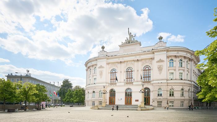 Na zdjęciu Gmach Główny Politechniki Warszawskiej