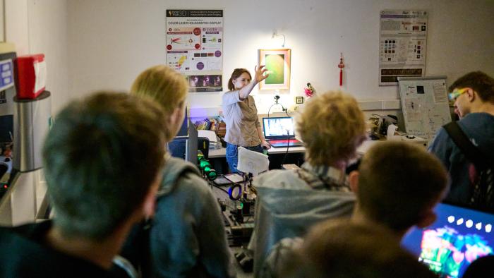 Na zdjęciu uczestnicy spotkania z cyklu #zawszeciekawi