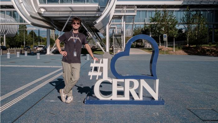 Na zdjęciu: Artur Werys, Wydział Fizyki PW