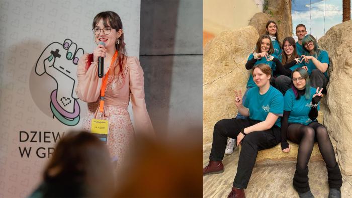 Na zdjęciu: studentki PW - finalistki Cyberiady 2025