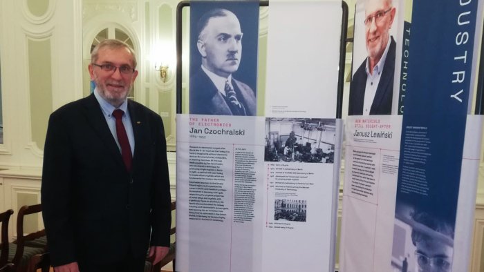 Polska chemia w sercu Europy - prof. Lewiński na wydarzeniu PAN w Paryżu