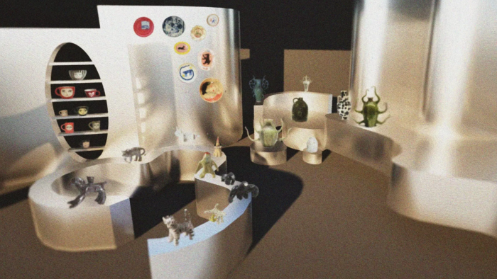 Na zdjęciu: Centrum Ceramiki - fragment projektu Zofii Witkowskiej