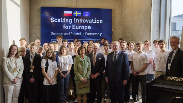 Społeczność PW na spotkaniu ze szwedzką Parą Królewską 