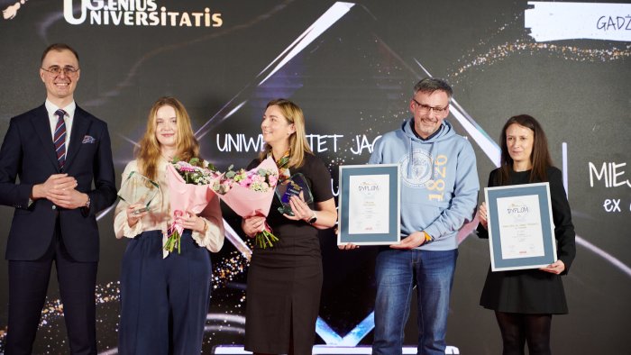 Na zdjęciu: laureaci Genius Stars