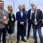 Zdjęcie reprezentacji Wydziału Inżynierii Lądowej uczestniczącej w konferencji