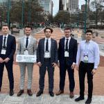 Na zdjęciu: studenci Wydziału Elektrycznego PW, którzy wywalczyli udział w finale IFEC 2025