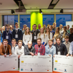 Na zdjęciu laureaci Business&Data Hackathon