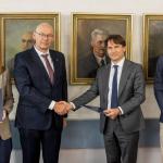 Na zdjęciu: podpisanie umowy o współpracy z Polenergią