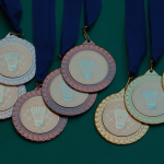 Na zdjęciu: medale