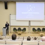 Na zdjęciu uczestnicy wydarzenia Naukowy Mixxer Młodych 2025 