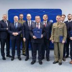 Na zdjęciu przedstawiciele ministerstw, NCBR i instytucji, które otrzymały finansowanie z programu PERUN