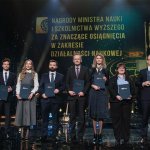 Na zdjęciu: laureaci Nagrody Ministra Nauki i Szkolnictwa Wyższego 