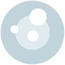 Ikona przedstawiająca cząsteczkę.