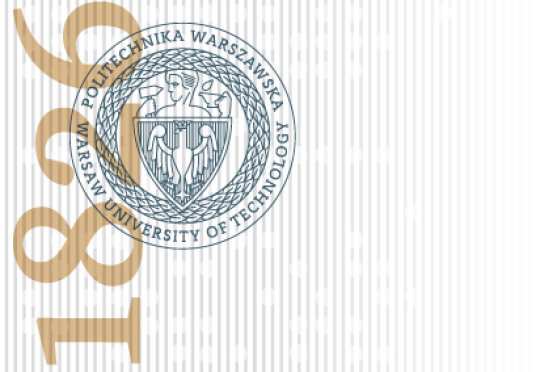 Grafika z logo PW i rokiem 1826